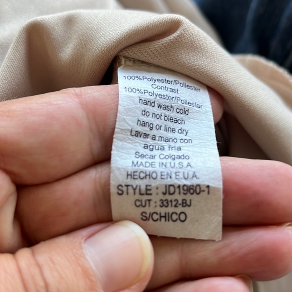 Strapless, lacey, high low dress - Picture 5 of 6